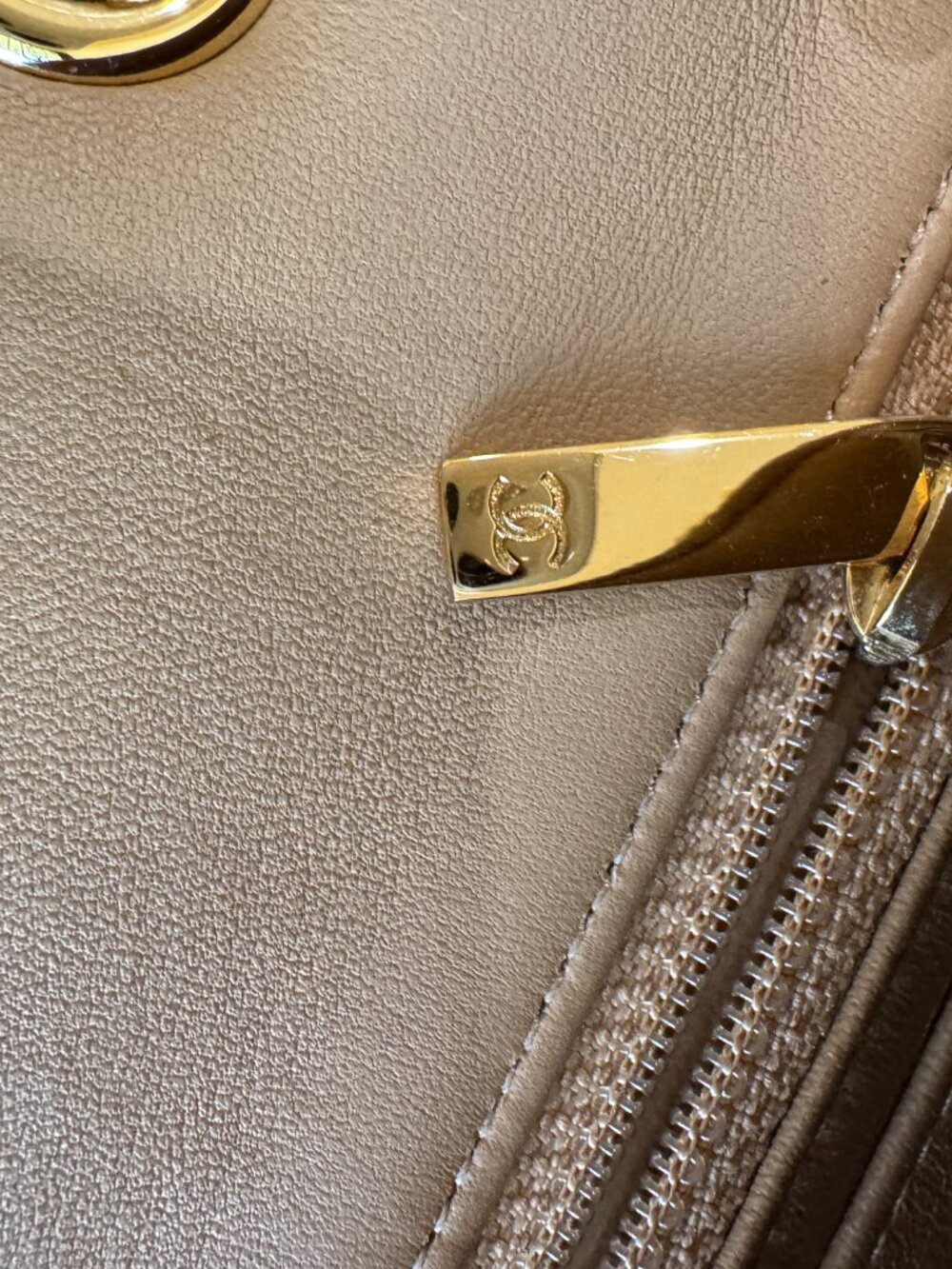 Chanel Tweed Quilted Mini Rectangular Flap - Egypt Collection - Picture 10 of 16